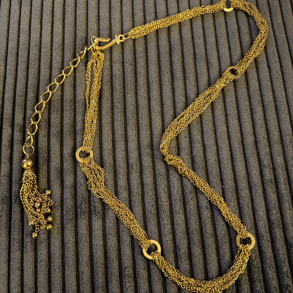Elegant Gold Chain Necklace